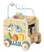 Jucarie din lemn Tooky Toy Cub educational Safari foto
