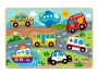 Puzzle din lemn Tooky Toy Transport , 8 el. foto