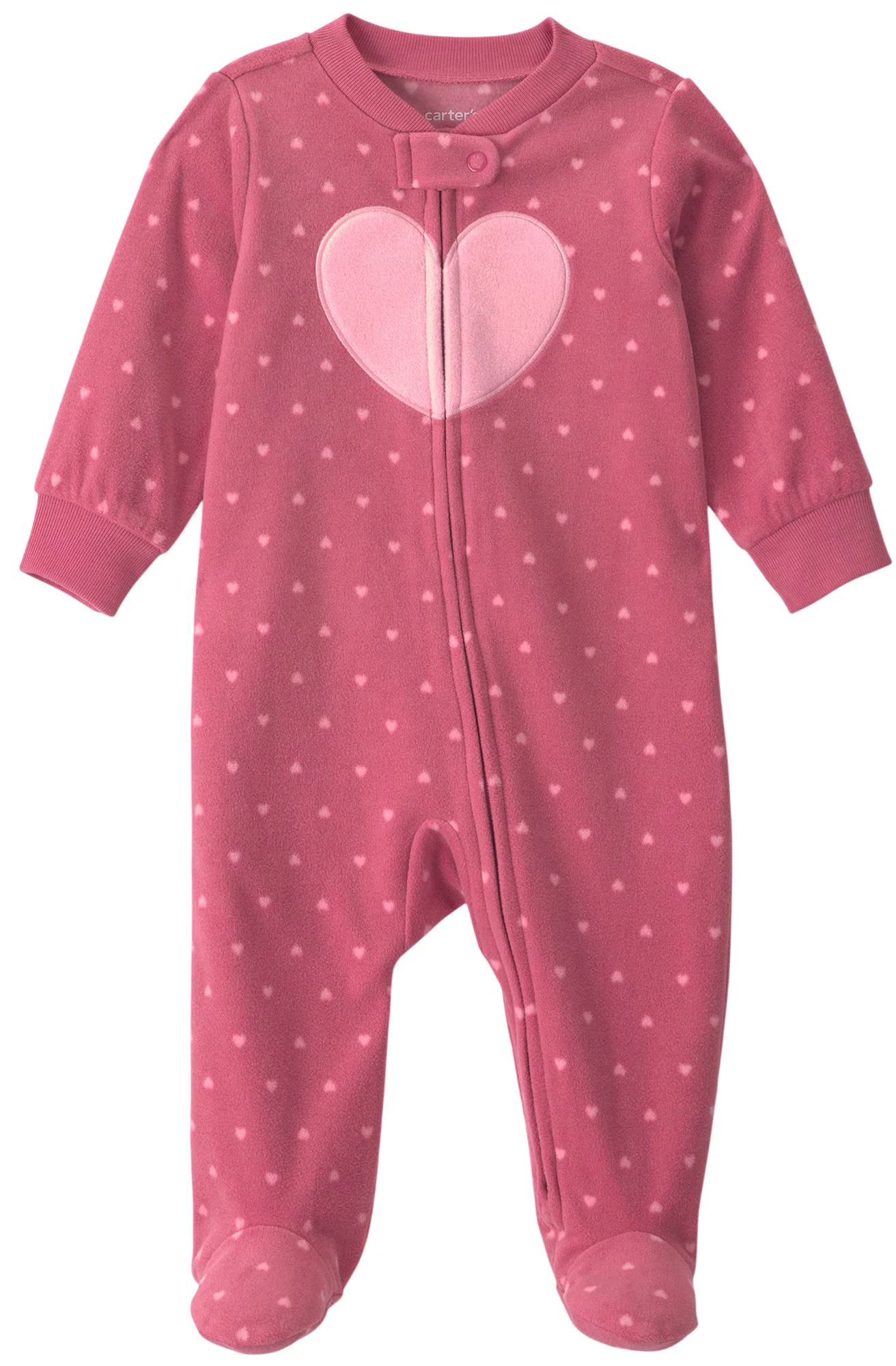 Carter's Pijama cu talpa Tiny Hearts foto