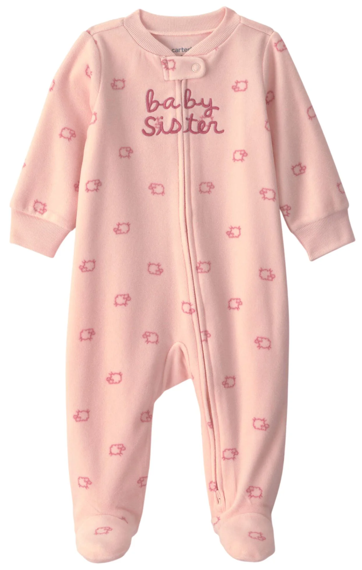 Carter's Pijama cu talpa Baby Sister foto