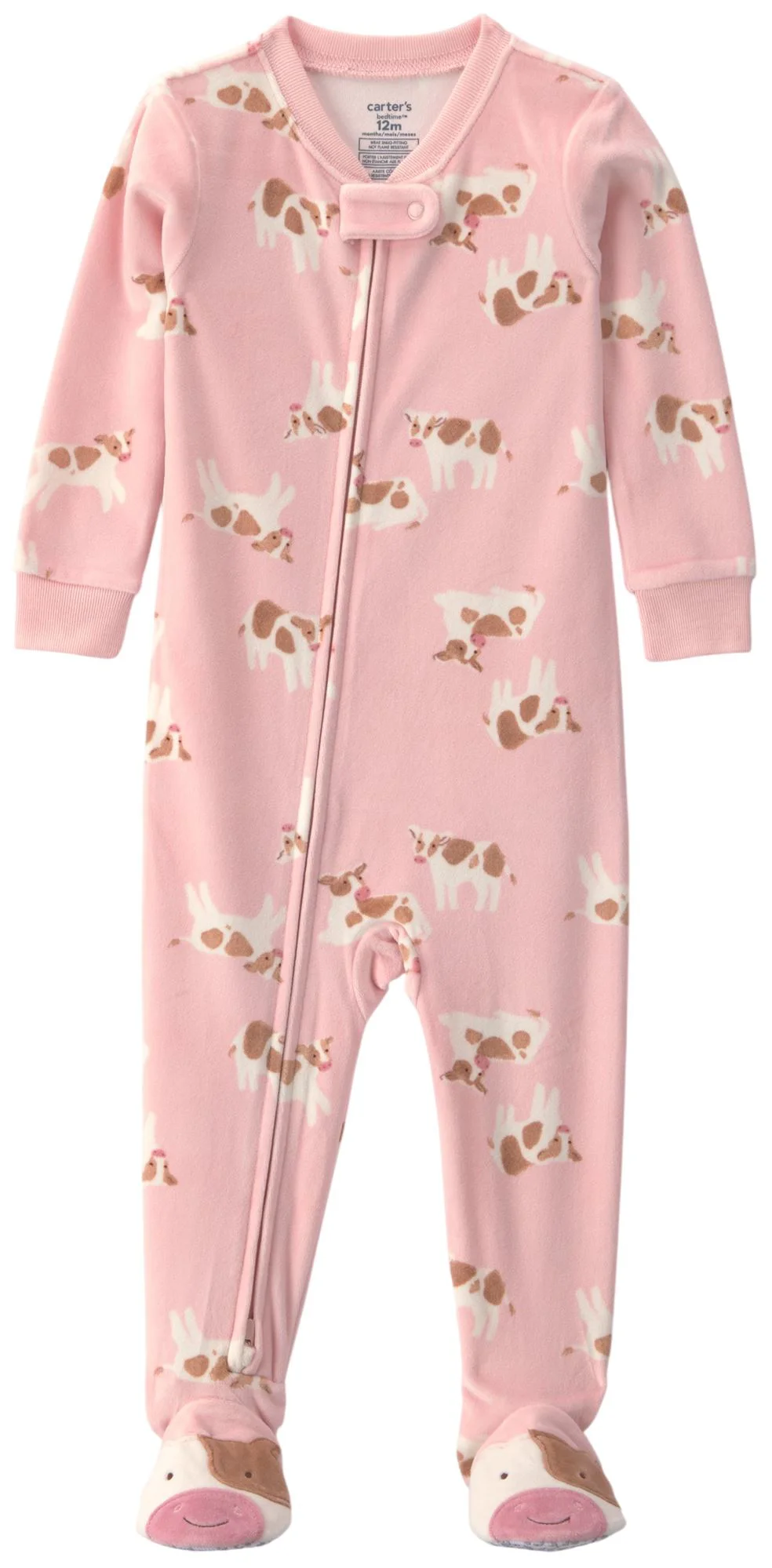 Carter's Pijama cu talpa Tiny Cows foto