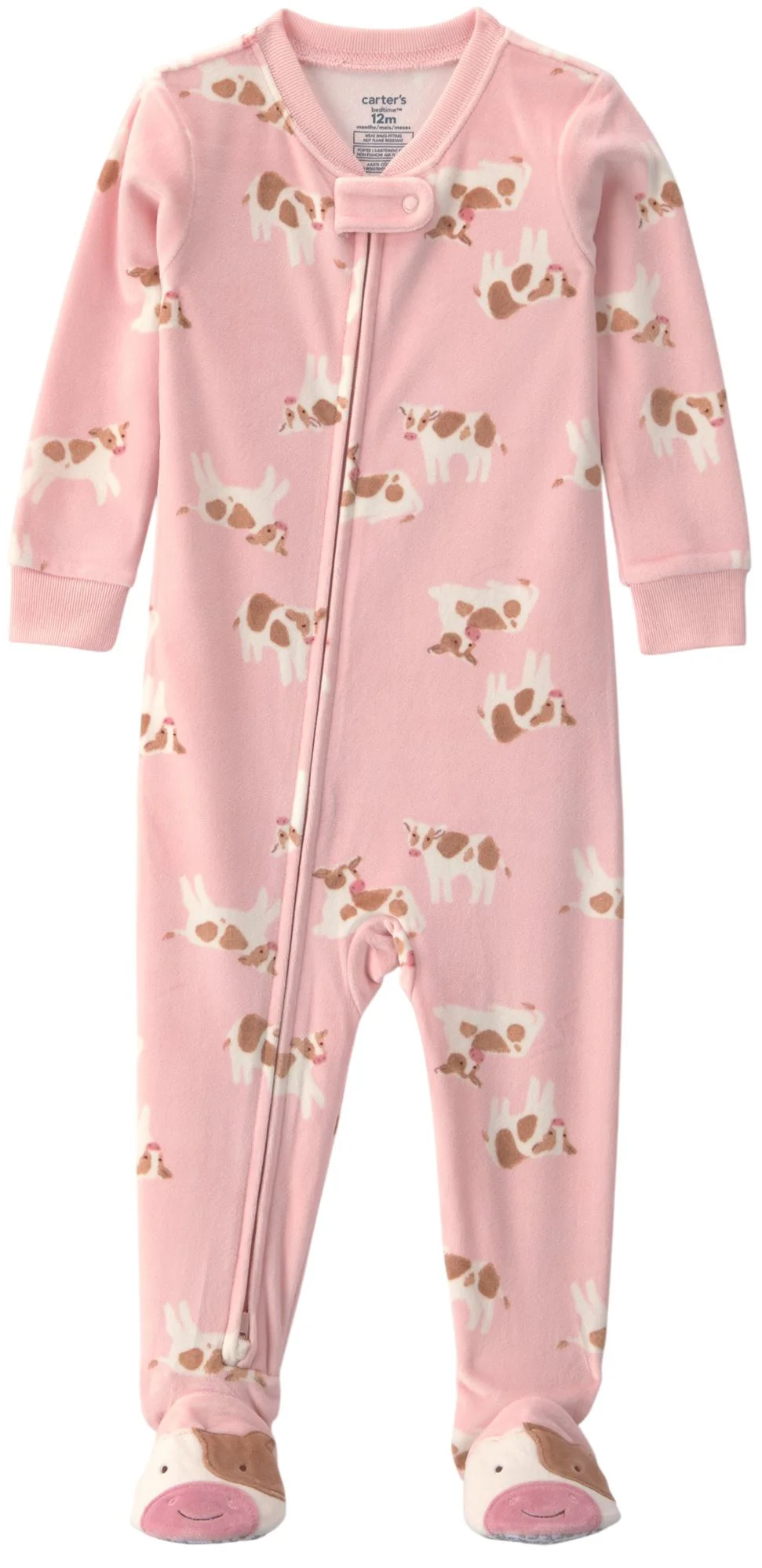 Carter's Pijama cu talpa Tiny Cows foto