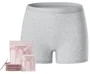 Chilotei postanatali de unica folosinta din bumbac Momcozy Grey, 7 buc., marimea L foto