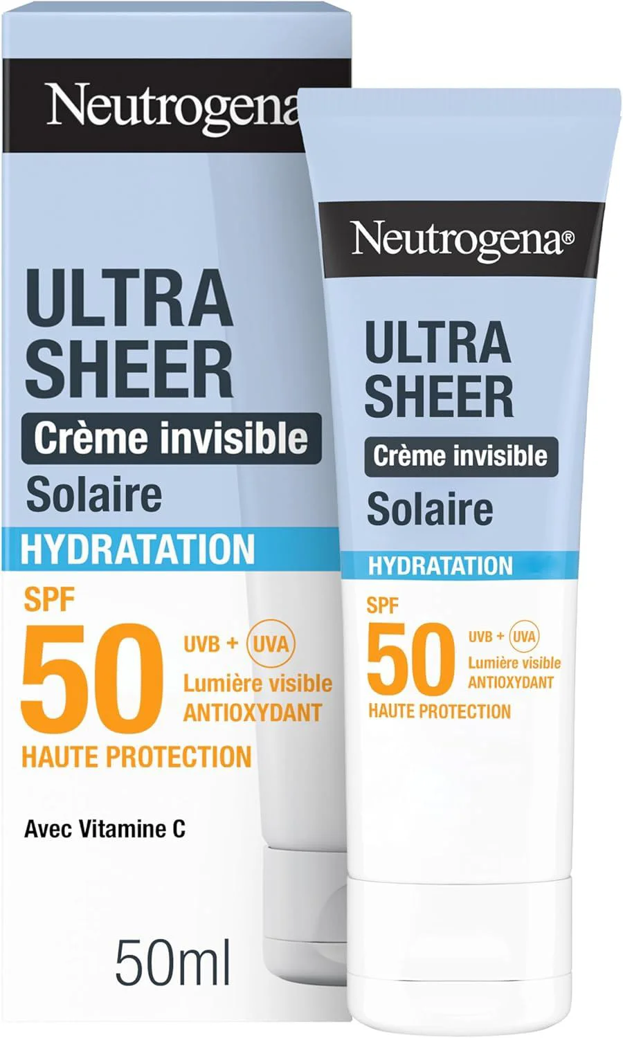image for Crema hidratanata Neutrogena Ultra-Sheer Sun SPF50, 50 ml foto