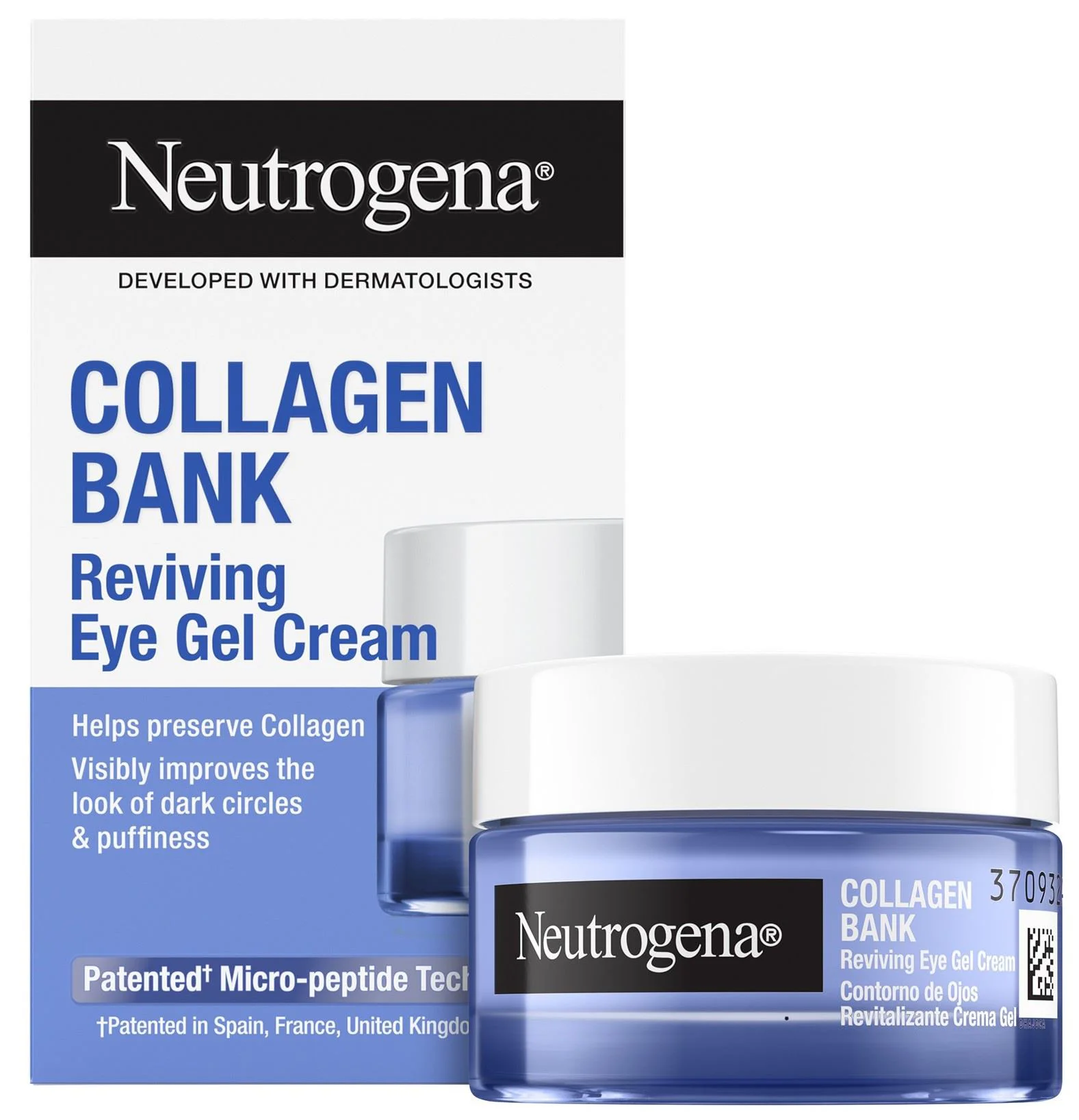image for Crema-gel revitalizanta pentru ochi Neutrogena Collagen Bank, 15 g foto