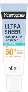 Fluid pentru fata Neutrogena Ultra-Sheer Invisible Oil Control SPF50+ Sun Care Fluid, 50 ml foto