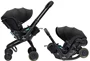 Scoica auto si carucior 2 in 1 Doona X i-Size Nitro Black foto