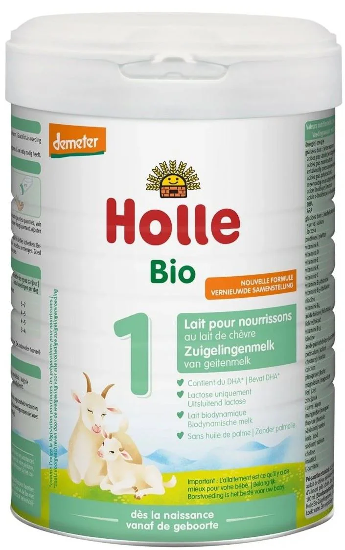image for Молочная смесь на козьем молоке Holle Organic 1 (0+ мес.), 800 г foto
