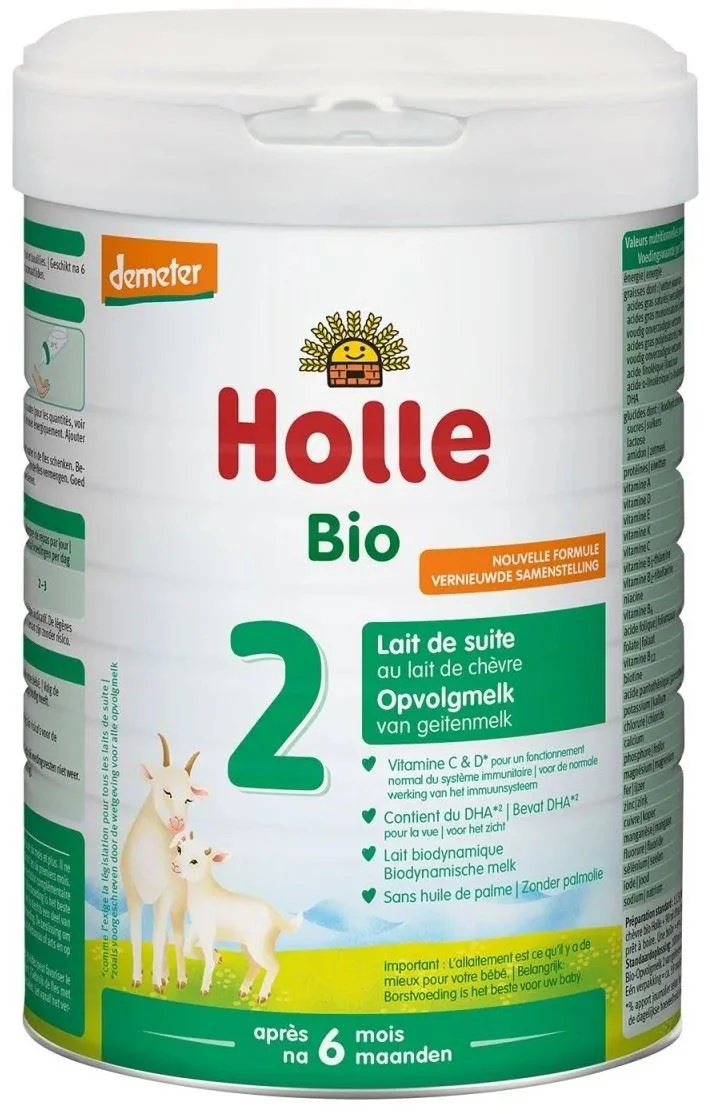 image for Молочная смесь на козьем молоке Holle Organic 2 (6+ мес.), 800 г foto
