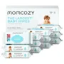 Servetele umede Momcozy Water Wipes Extra Large, 12 pachete foto