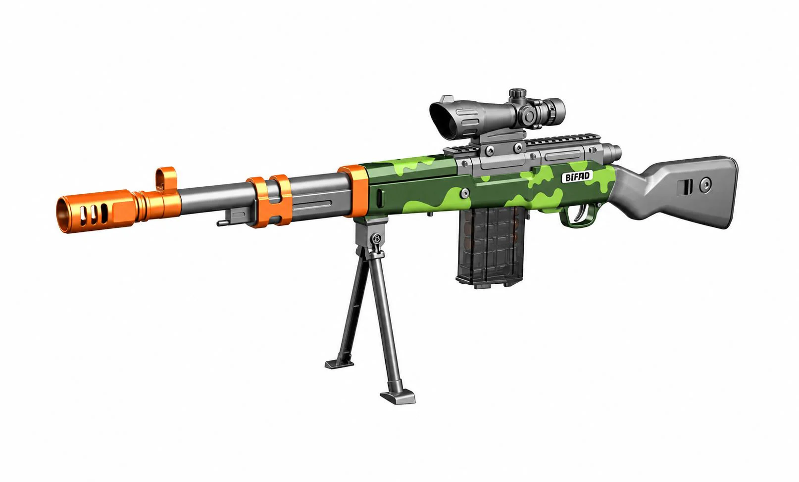 image for Arma Wenyi Accurate cu 5 caruse si 12 gloante moi foto
