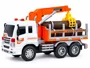 Camion cu busteni Wenyi cu inertie, lumini si sunete 1:16 foto
