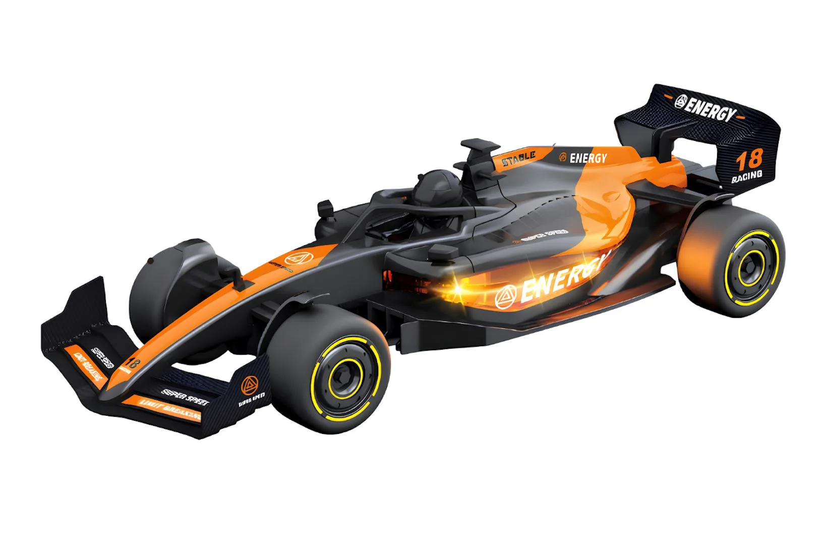 Masina de curse F1 Wenyi cu inertie, lumini si sunete 1:18 foto