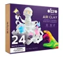 Plastilina aerata Okto Air Clay Pastel, 24 buc. x 10 g foto