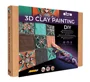 Tablou 3D cu plastilina aerata Okto Air Clay Mudejar Fusion, 30x30 cm foto