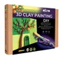 Tablou 3D cu plastilina aerata Okto Air Clay Siesta de portocale, 30x30 cm foto