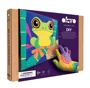 Tablou 3D pe numere din plastilina aerata Okto Air Clay Broscuta, 29x29 cm foto