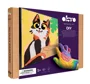Tablou 3D pe numere din plastilina aerata Okto Air Clay Pisica Poznasa, 29x29 cm foto