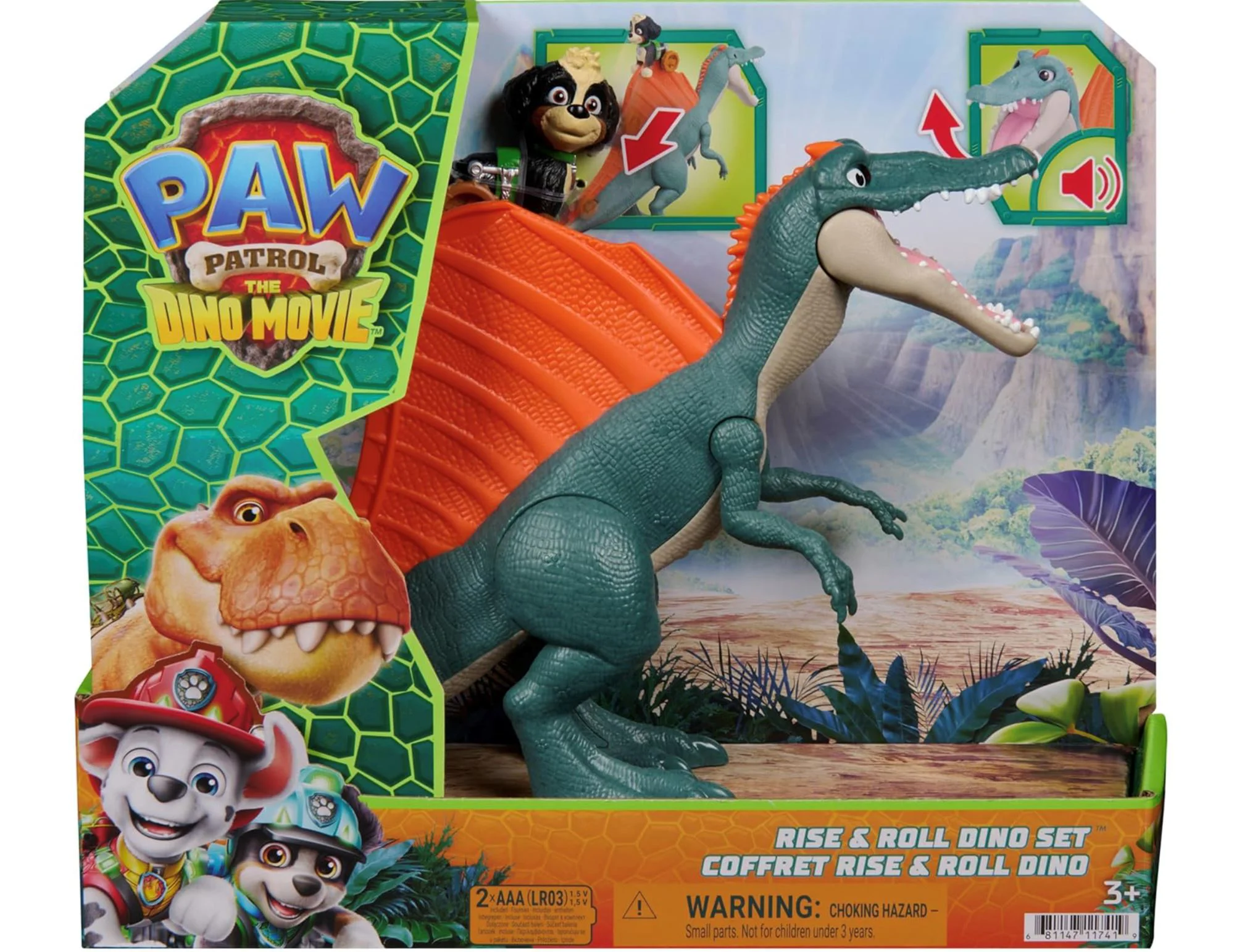 image for Set de joaca Spin Master Patrula catelusilor: Spinozaur si Rex foto