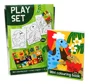 Set de creatie Toi Toys Dinozauri cu carte de colorat, stickere si creioane foto