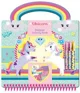 Творческий набор Unicorn Totum с трафаретами, наклейками, игровыми листами и ручками foto