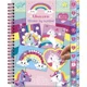 Книга активностей с наклейками по номерам Totum Unicorn foto