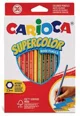 Set creioane colorate hexagonale Carioca Supercolor, 36 buc. foto