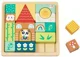 Деревянный пазл Tooky Toy Block Панда foto