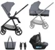 Carucior 3 in 1 KikkaBoo Mia Grey 2026 foto