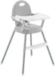 Scaun de masa 3 in 1 KikkaBoo Spoony Grey foto