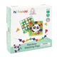 Деревянный игровой набор 2 в 1 Tooky Toy Мозаика и шнуровка foto