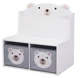 Bancuta cu spatiu de depozitare pentru jucarii si carti U-Grow Bear foto