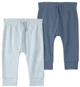 Carter's Set 2 perechi de pantaloni cu snur Blue foto