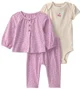 Carter's Set 3 piese Cherry - bluza, body si pantaloni foto