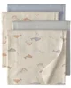 Carter's Set 4 paturele Whale & Stripes foto
