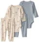 Carter's Set 4 piese Whale - 2 body si 2 perechi de pantaloni foto
