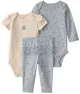 Carter's Set 3 piese So Cute Blueberry - 2 body si pantaloni cu valanase foto