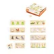 Joc logic de puzzle Viga Toys Actiunile animalelor, 24 elem. foto