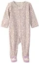 Carter's Pijama cu talpa din bumbac Mauve Floral foto