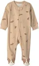 Carter's Pijama cu talpa Brown Doggy foto