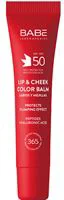 Бальзам для губ и скул Babe SPF 50 Red, 20 мл foto