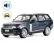 Металлическая машинка Range Rover с инерционным механизмом, светом и звуком, Синяя, 1:24 foto