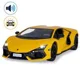Металлическая машинка с инерционным механизмом, светом и звуком Lamborghini Revuelto 1:24, Желтый foto