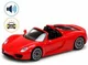 Металлическая машинка с инерционным механизмом, светом и звуком Porsche 918 Spyder, масштаб 1:24 foto