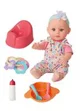 Papusa interactiva cu accesorii si 12 sunete (rom), 35 cm foto