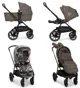 Carucior 2 in 1 Nuna TRIV LX Chestnut cu set de accesorii foto