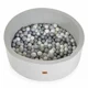 Tarc pentru copii Moni Balls Grey cu 200 bile foto