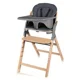 Стул для кормления 3 в 1 Lionelo Megan Grey Wood foto