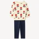 Orchestra Set 2 piese Tulips - bluza cu maneca lunga si pantaloni foto