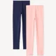 Orchestra Set 2 perechi de colanti Navy & Pink foto